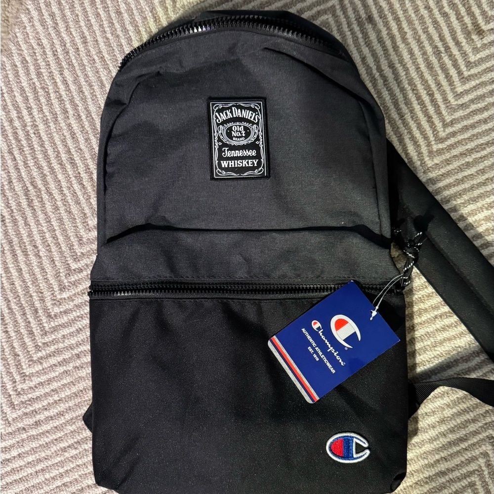 NWT Jack Daniels Champion  Black Backpack